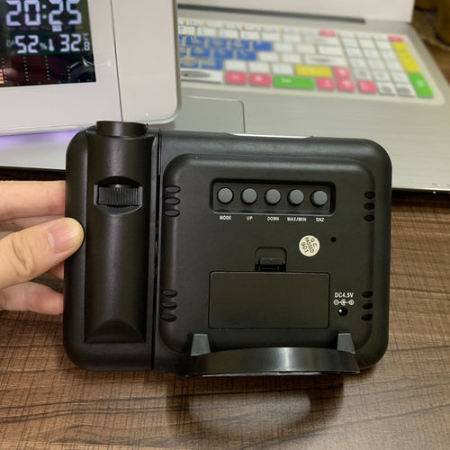 Smart LED Desk Clock with Temperature & Alarm