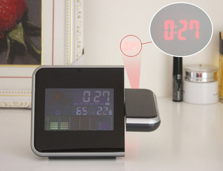 Smart LED Desk Clock with Temperature & Alarm