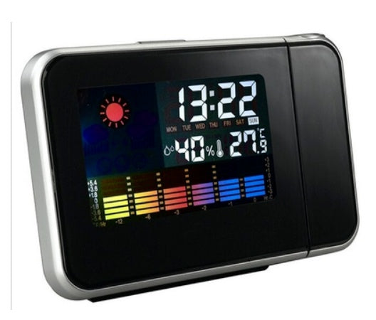 Smart LED Desk Clock with Temperature & Alarm