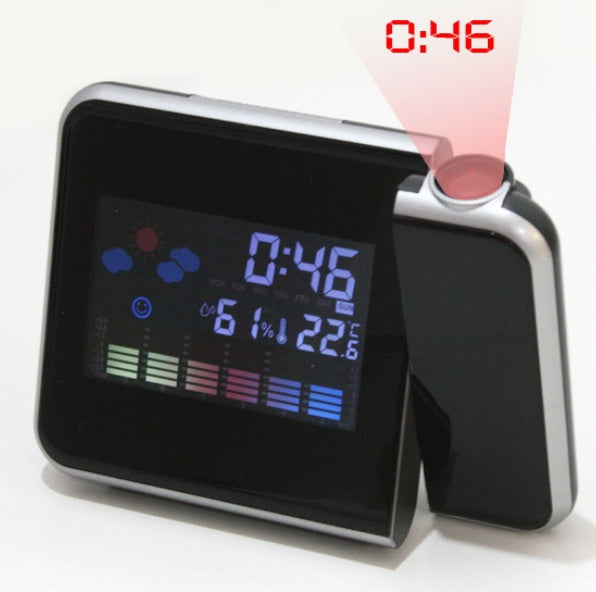 Smart LED Desk Clock with Temperature & Alarm