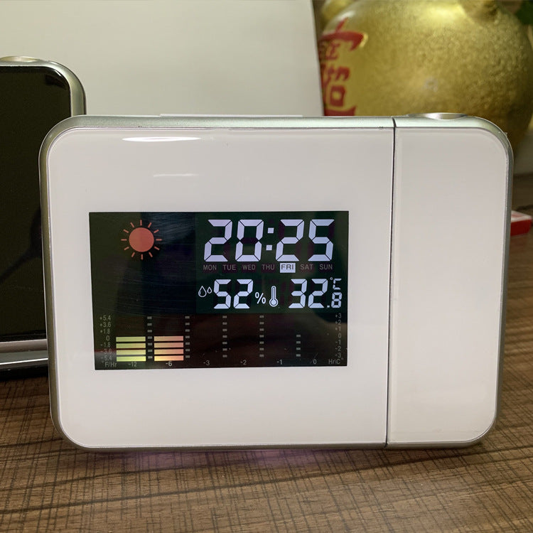 Smart LED Desk Clock with Temperature & Alarm